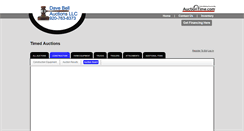 Desktop Screenshot of davebellauctionsandequipment.com